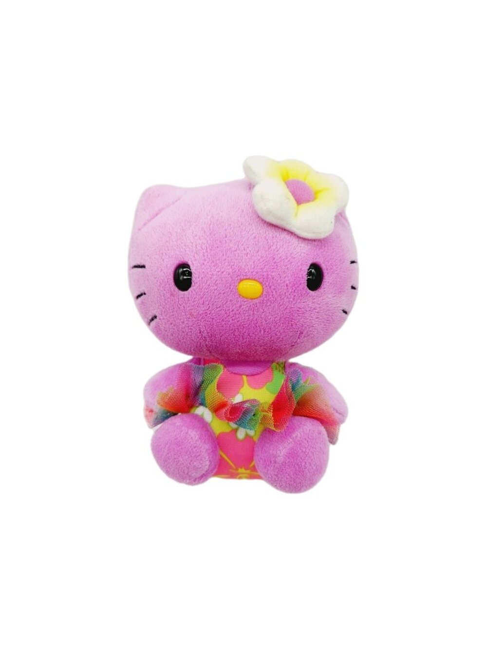 TY Beanie Buddies Sanio Hello Kitty 2014 Plush Stuffed Animal Purple 6”